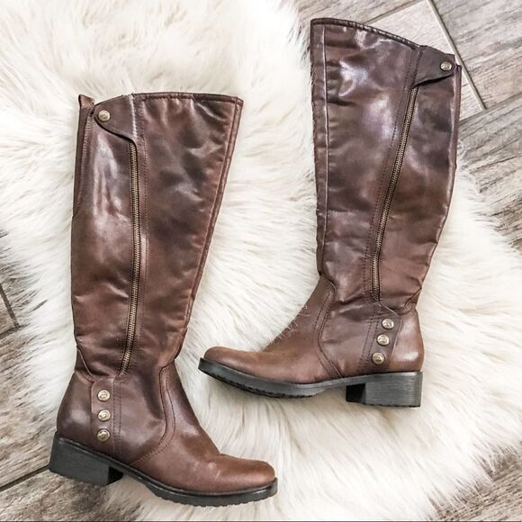 BareTraps Brown Oria Riding Boot - Picture 1 of 10